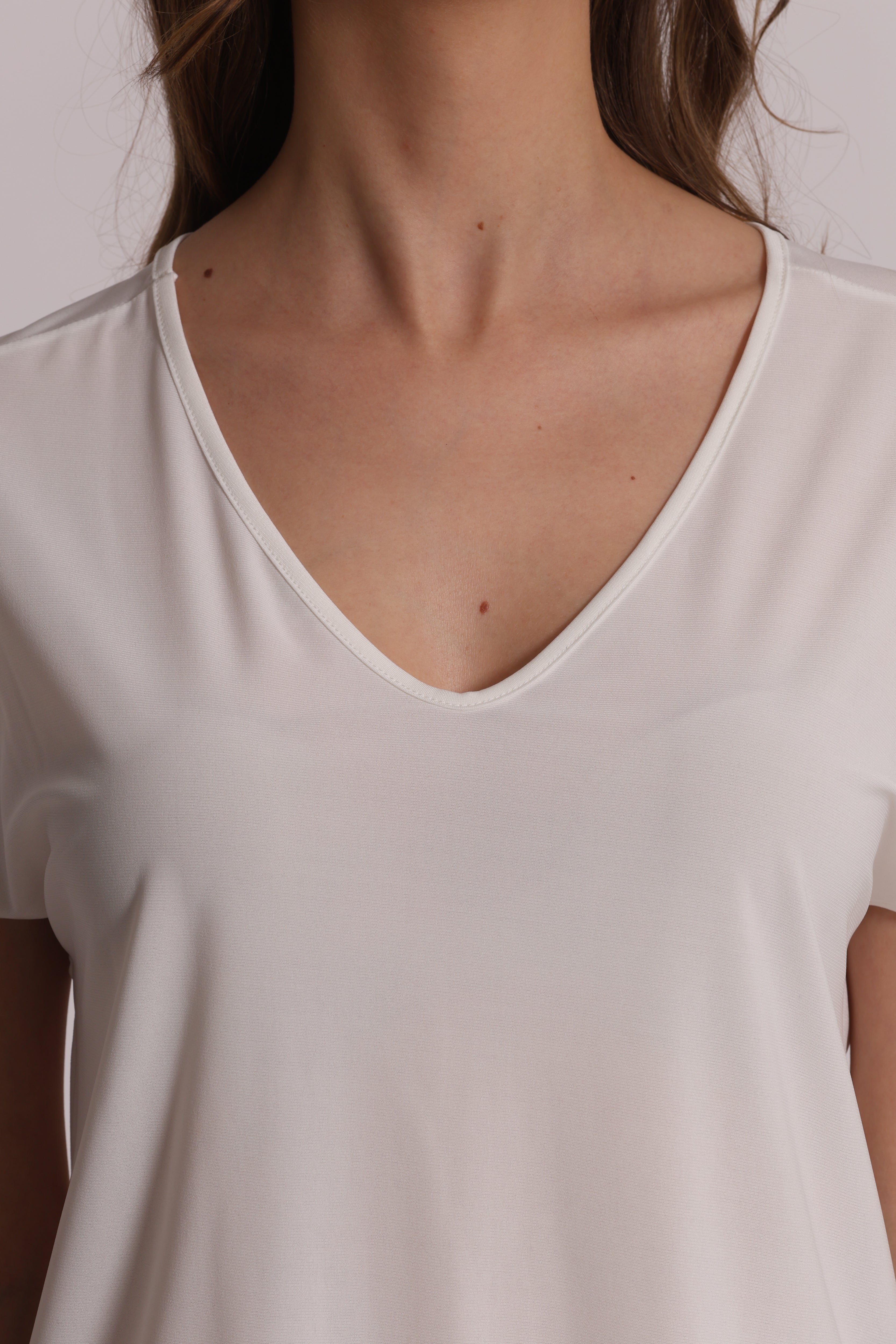 Mimi Mua Blusa in Ity Blusa Jersey Elasticizzata