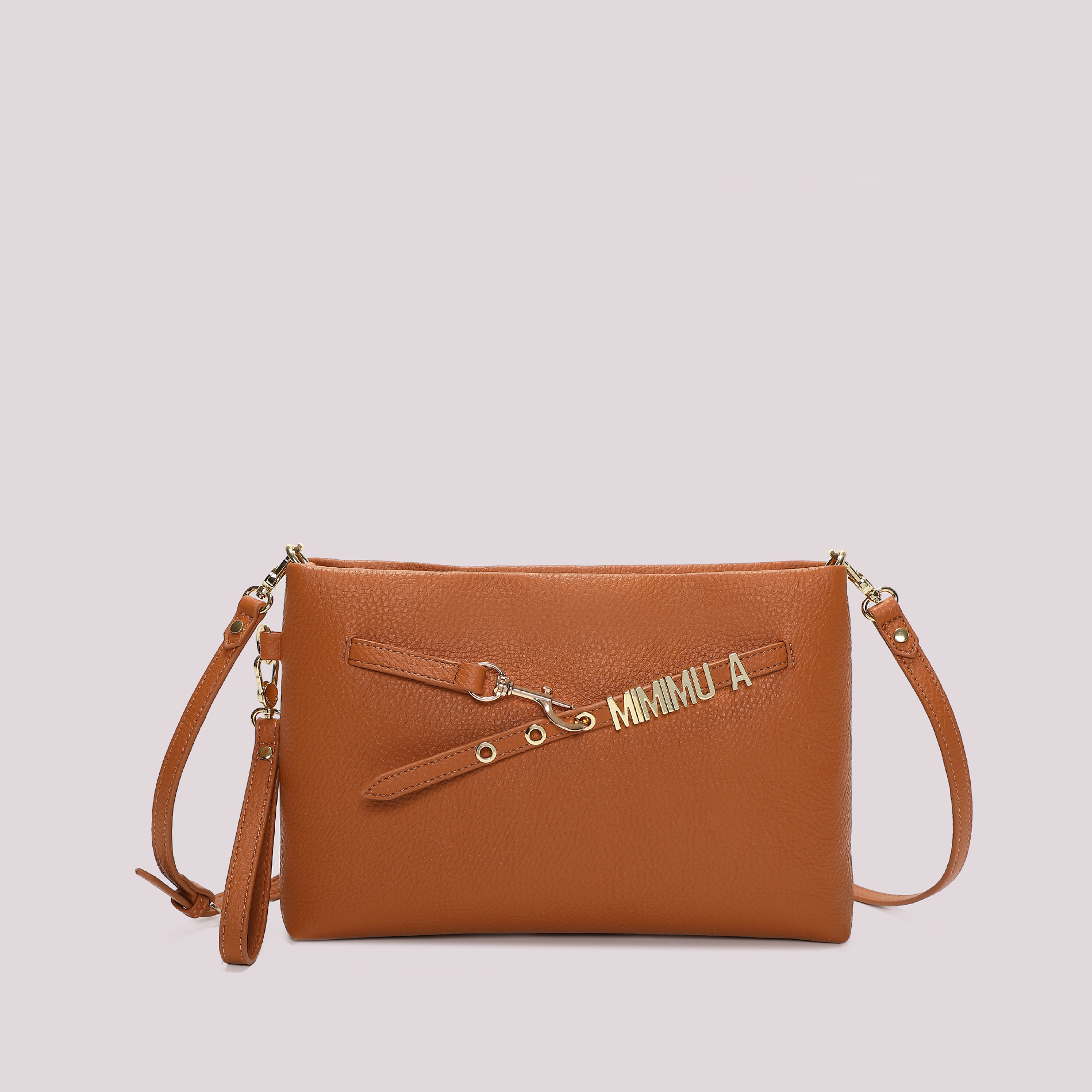 Mimi Mua Borsa a Busta Lettere Mimi-Mua Nero 32 cm