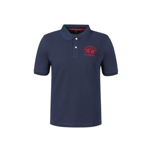 La Martina CCMP11 PK001 polo uomo navy 100% cotone
