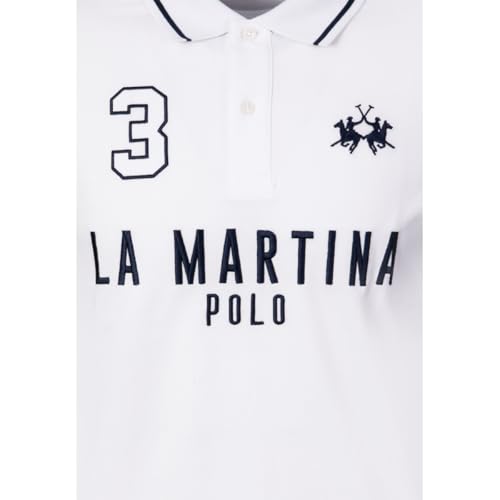 La Martina MCP320 polo uomo cotone elasticizzato
