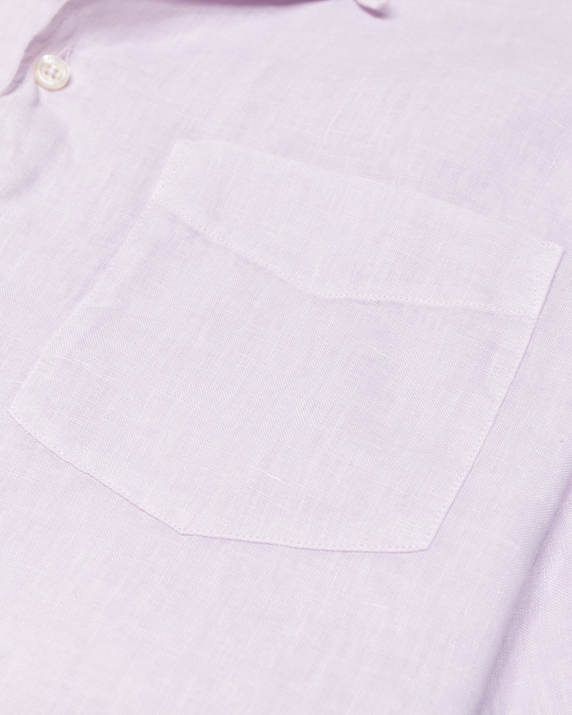Altea Bart camicia lino viola manica corta over