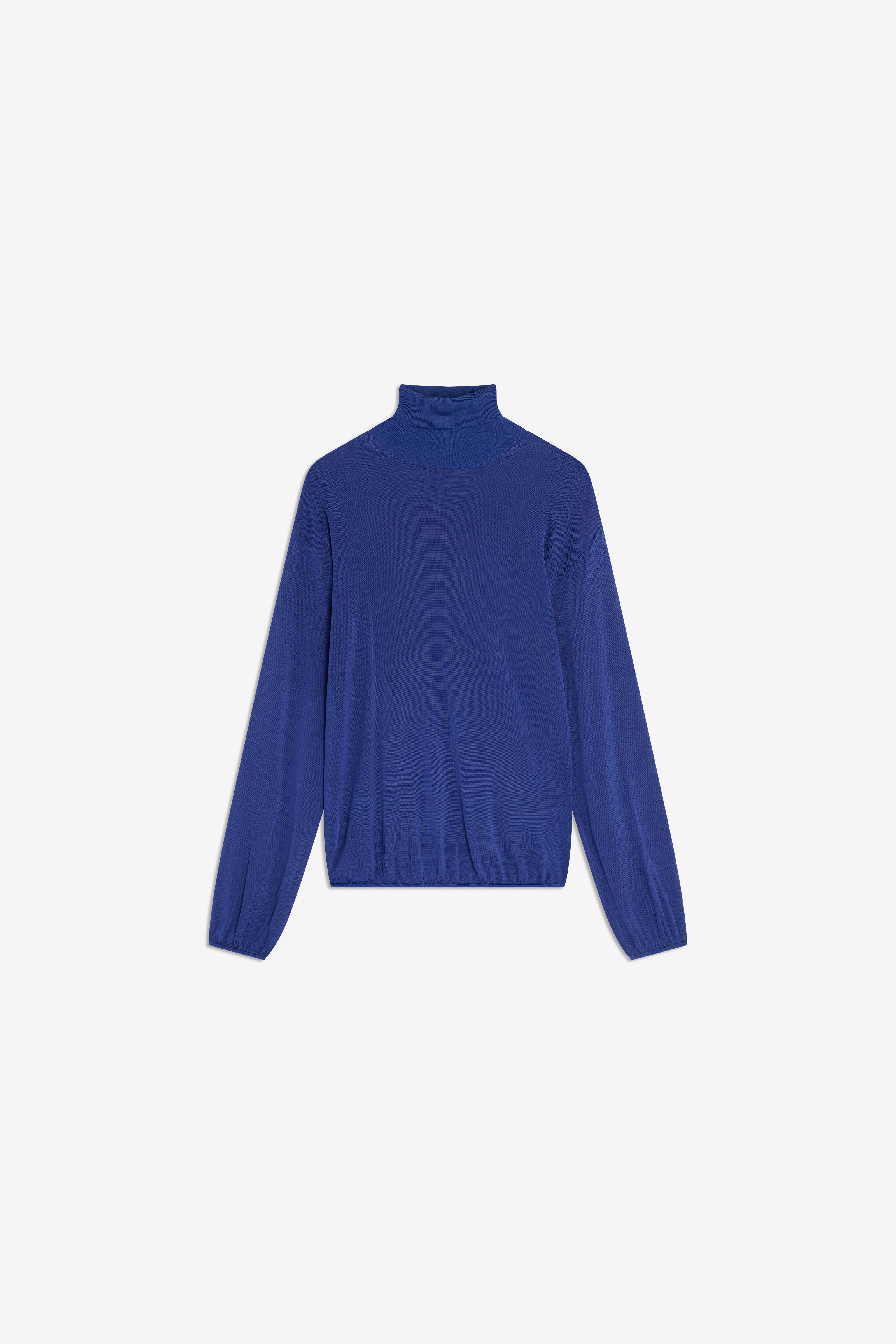 Semicouture Rita dolcevita misto seta regular