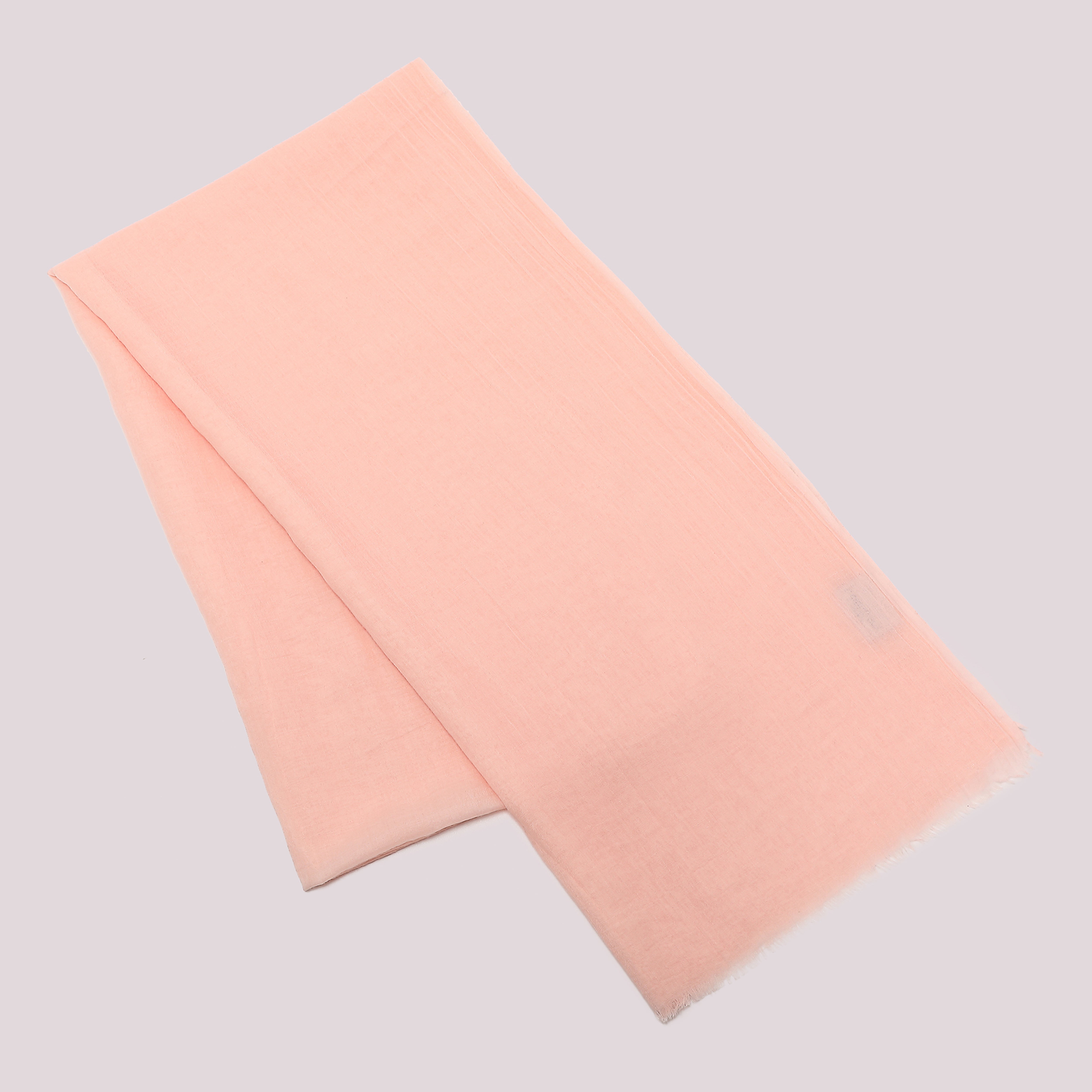 Mimi Mua Tinta Unita foulard 180x80 panna morbido