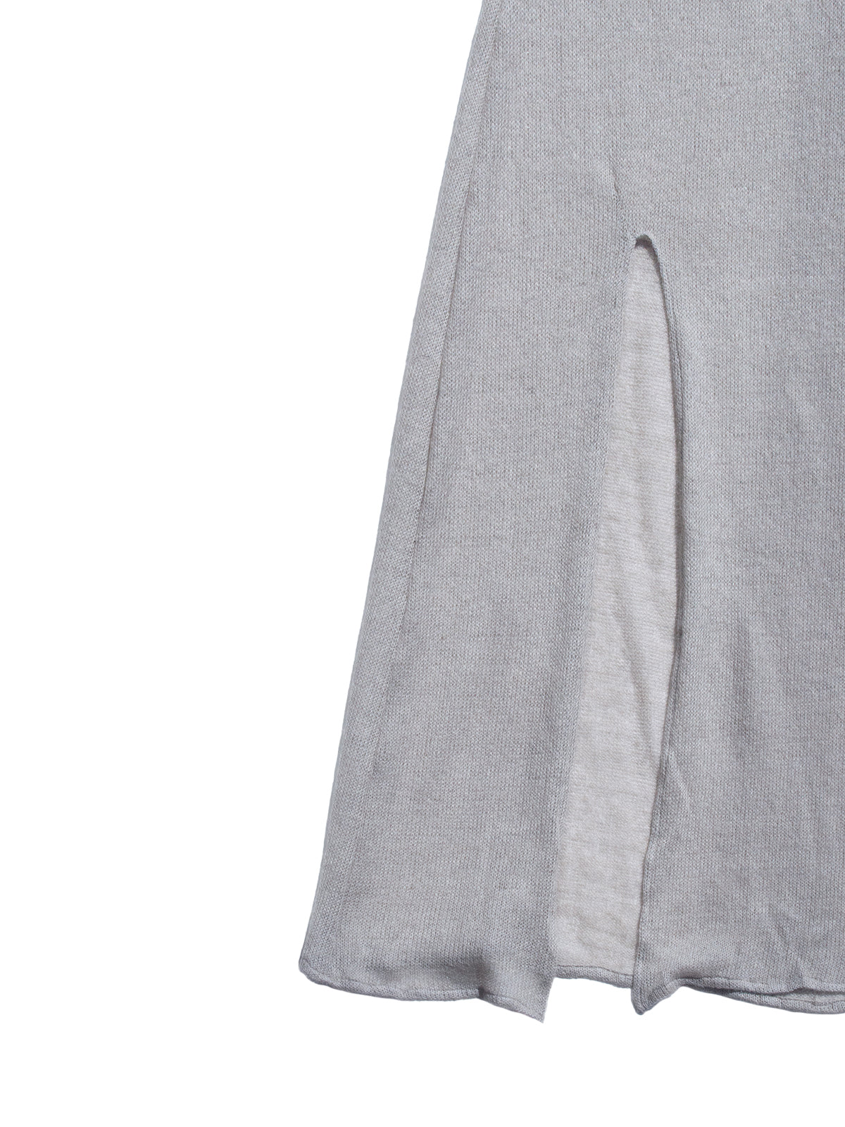 GiglioTigrato Bombay abito lungo grigio mohair