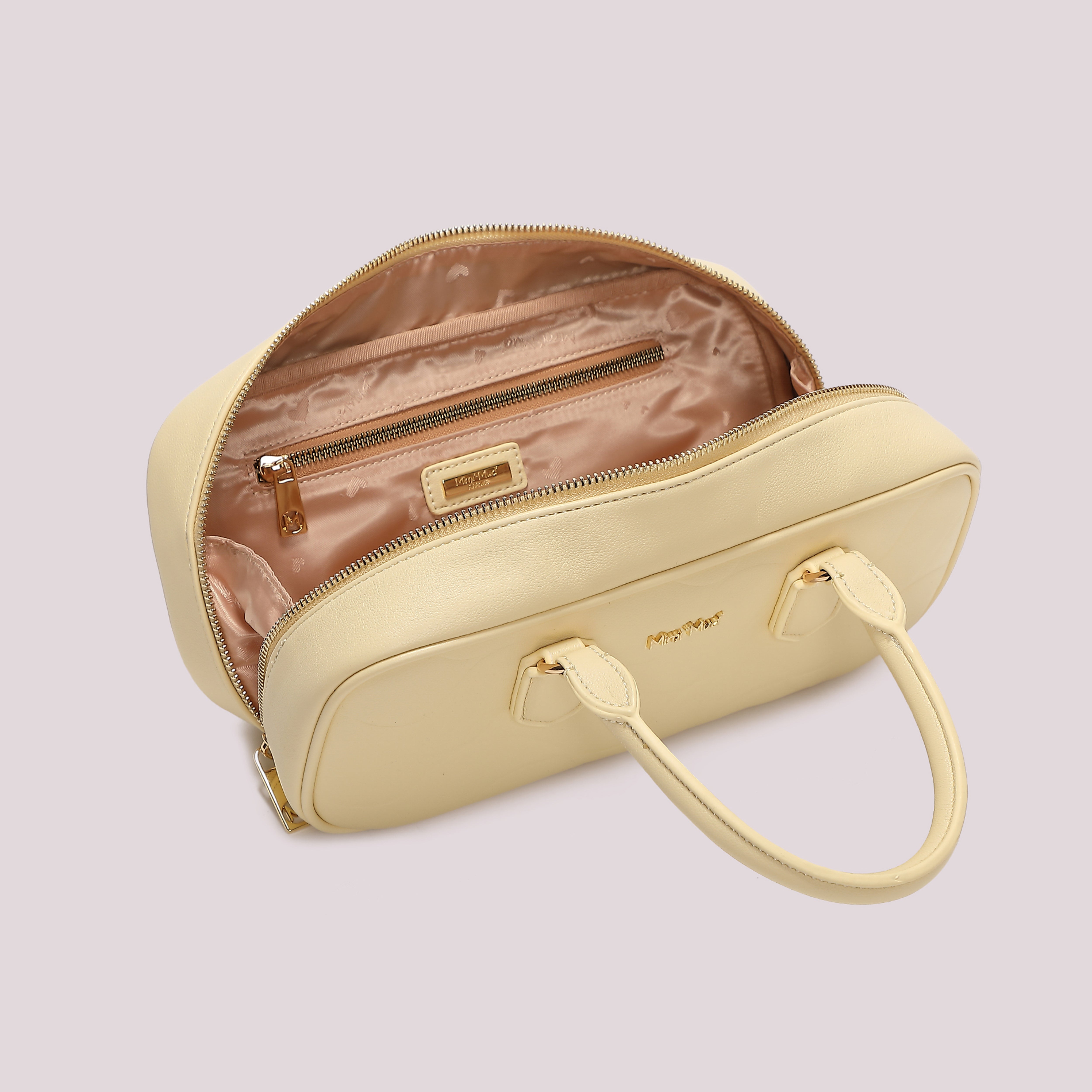 Mimi Mua Borsa Baguette Onda Bianco
