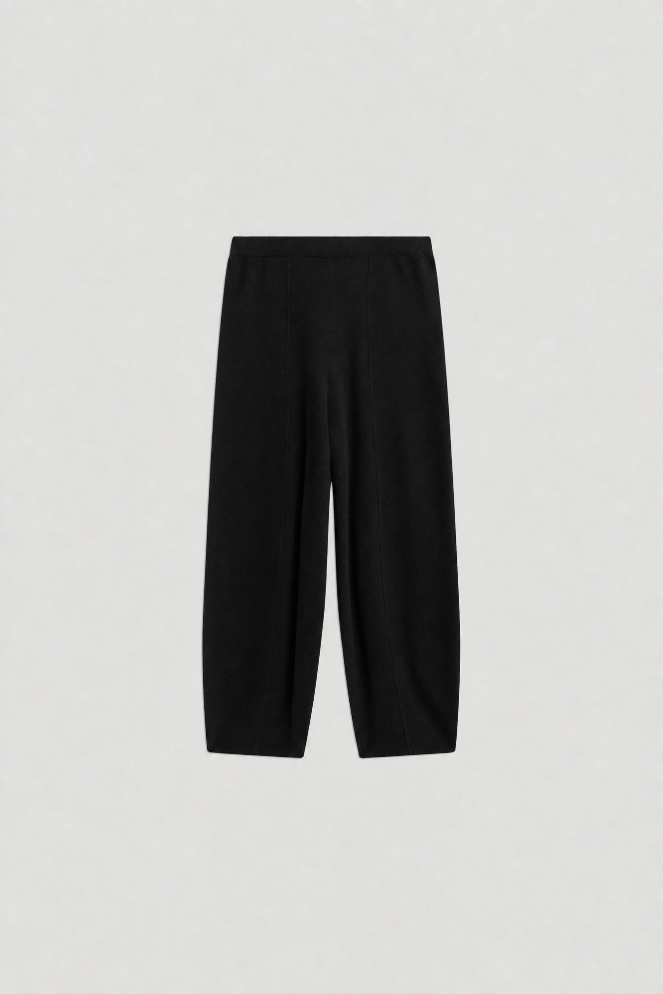 Semicouture Estella pantalone lana nero elastico