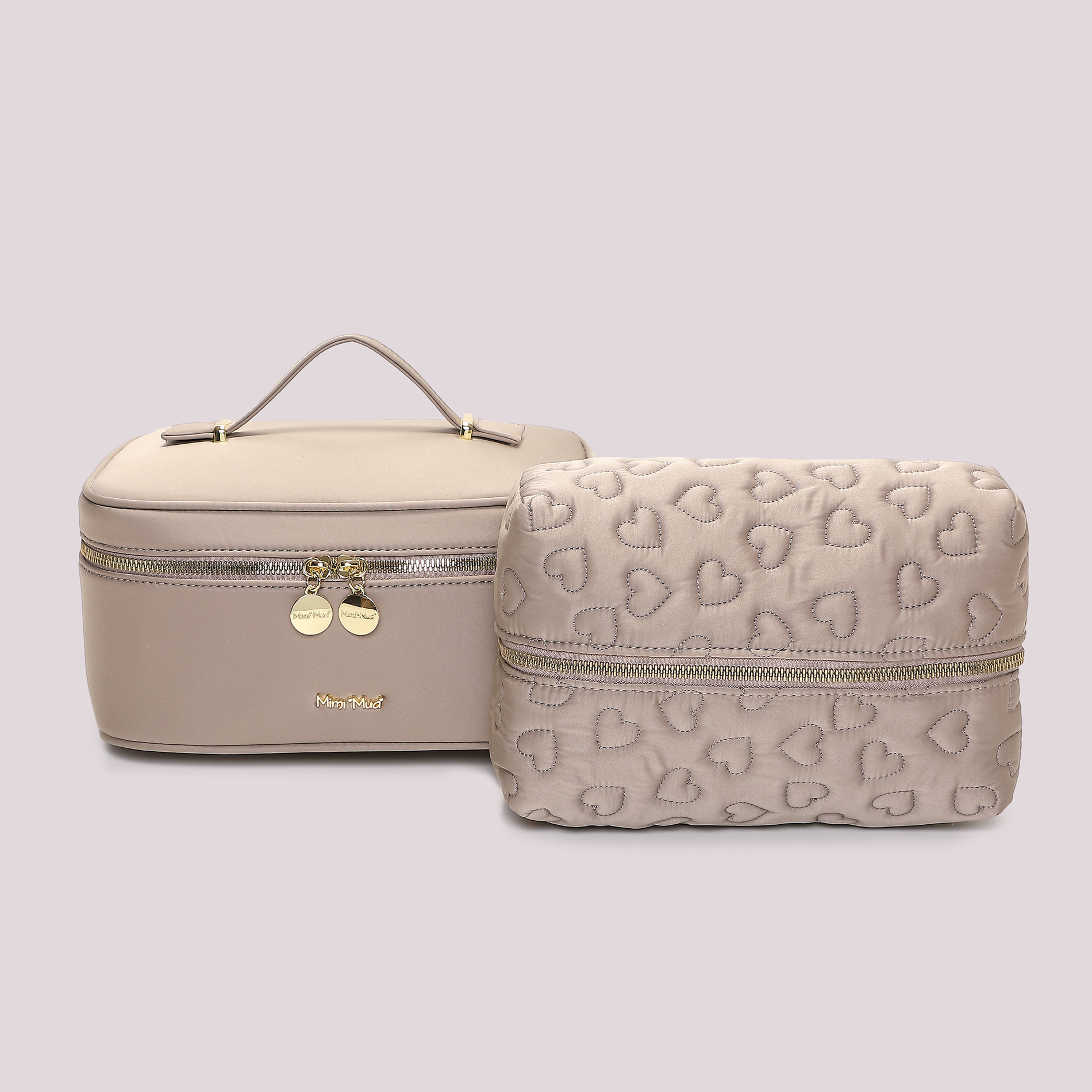 Mimi Mua Beauty Case 3 Set pochette nera