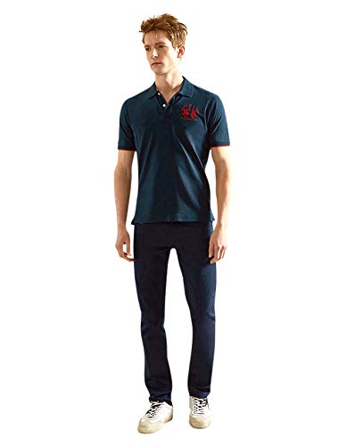 La Martina Man polo regular fit bianca maniche corte