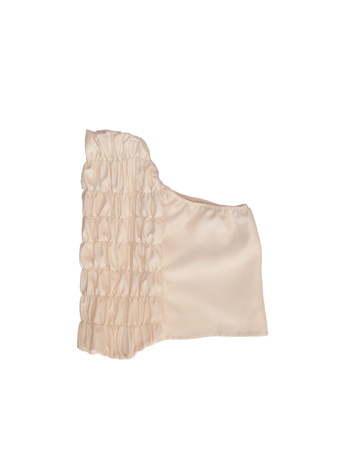 GiglioTigrato Milo top corsetto seta crema