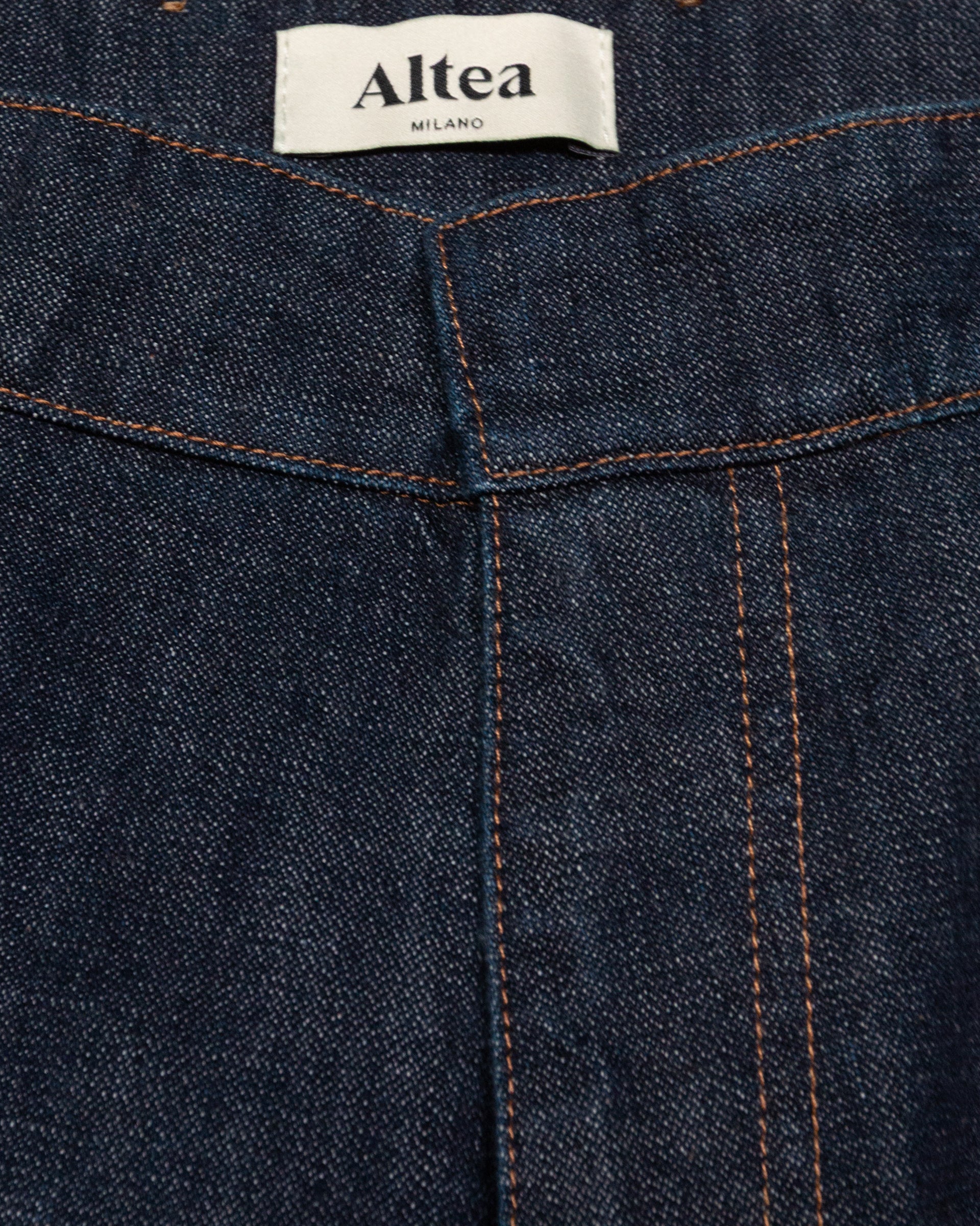 Altea Reed pantalone 5 tasche denim cotone blu