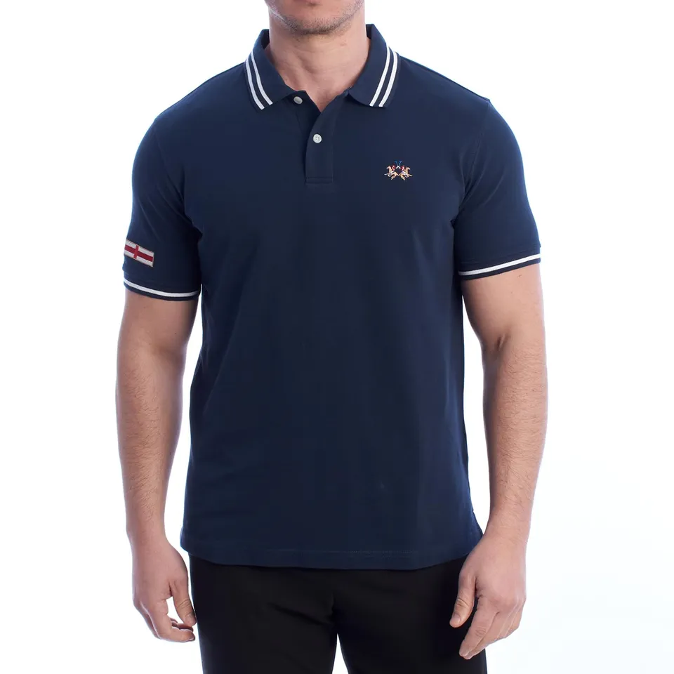 La Martina YMP014-PK031 polo marina militare maniche corte