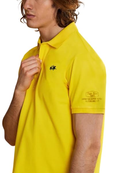 La Martina MCP021 PK202 polo uomo cotone classica