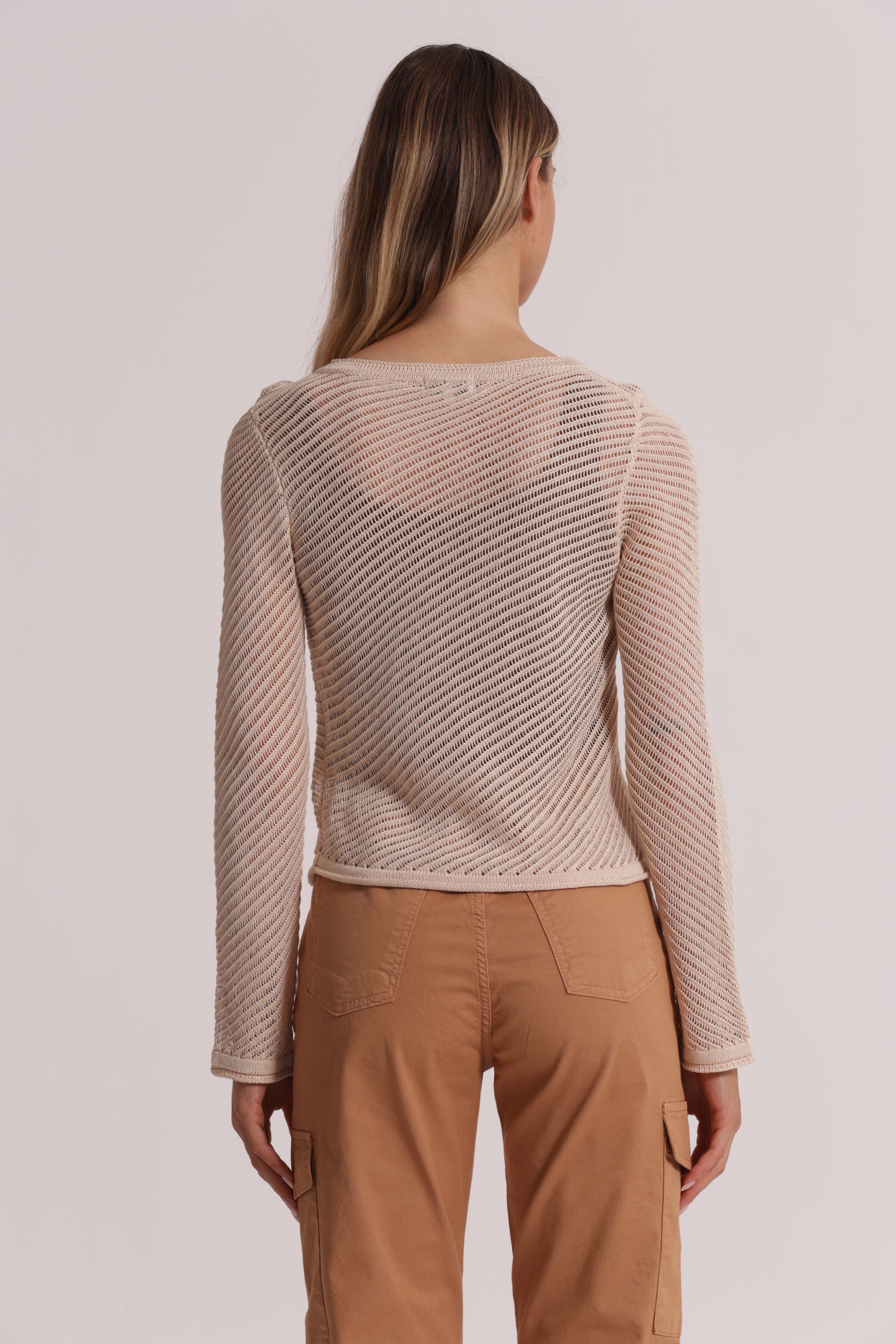 Mimi Mua Fiocchi cardigan maglia nero viscosa
