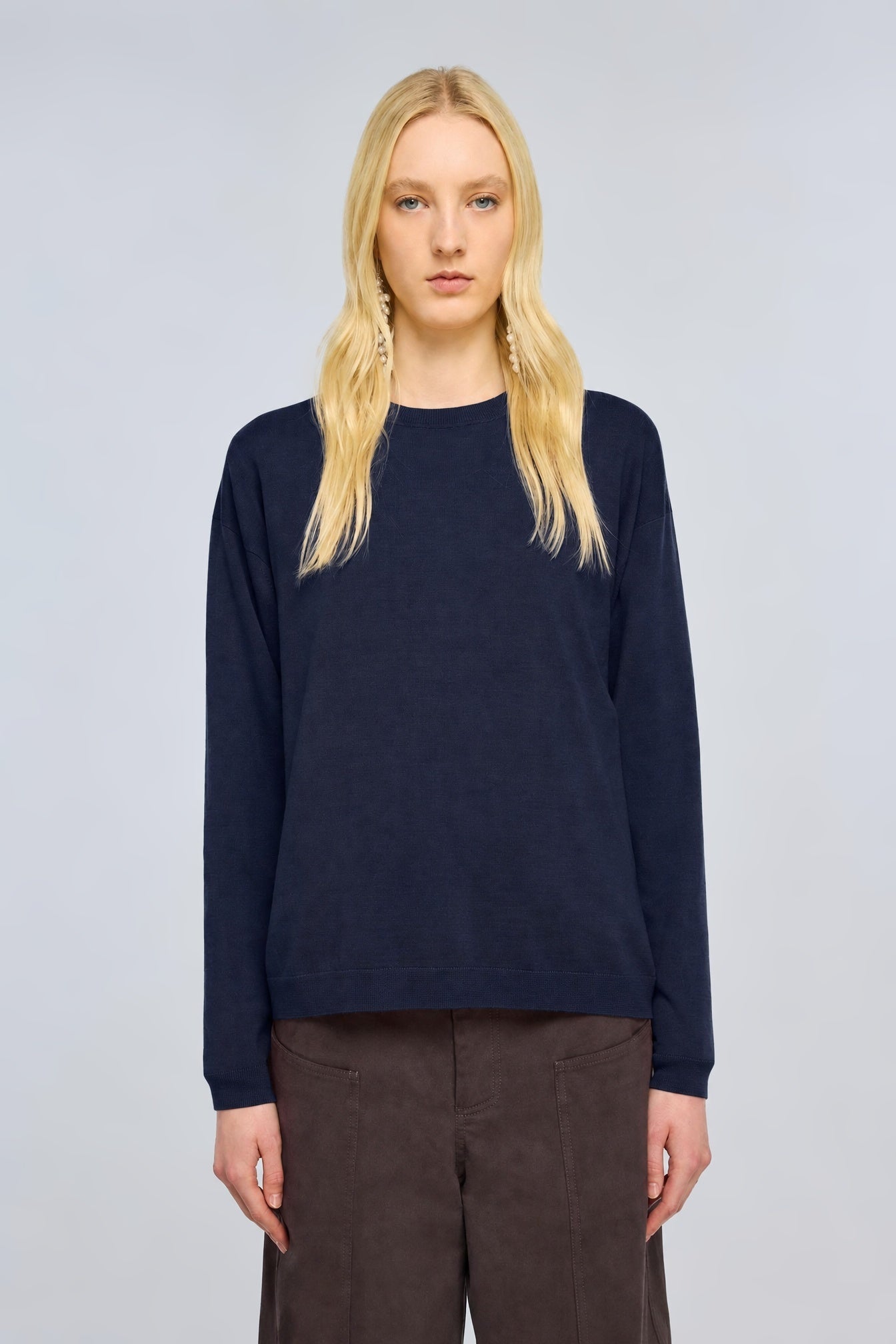 Semicouture Haley maglia lana toffe manica lunga
