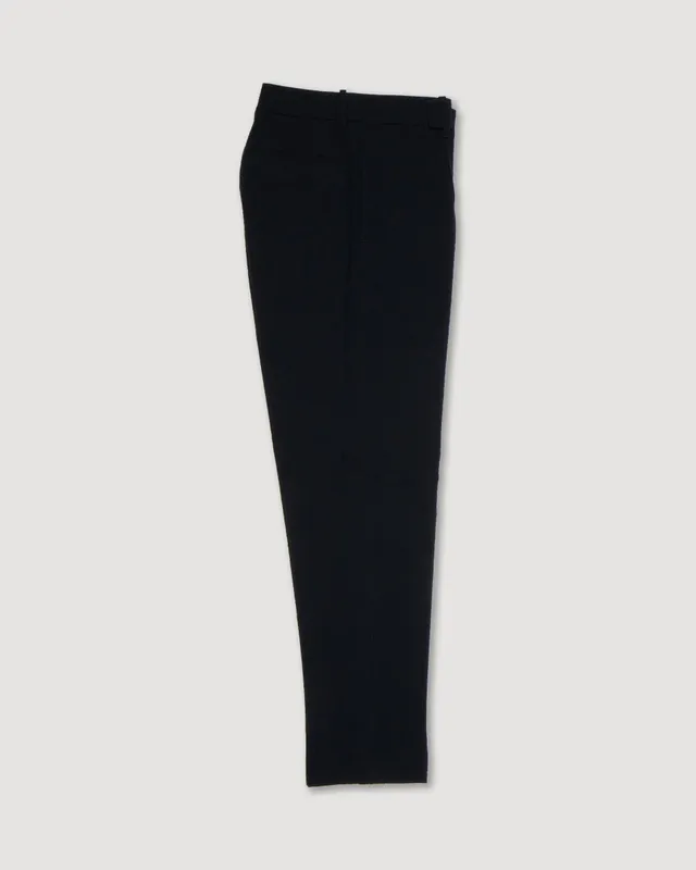 Altea Randall pantalone chino seersucker cotone blu navy