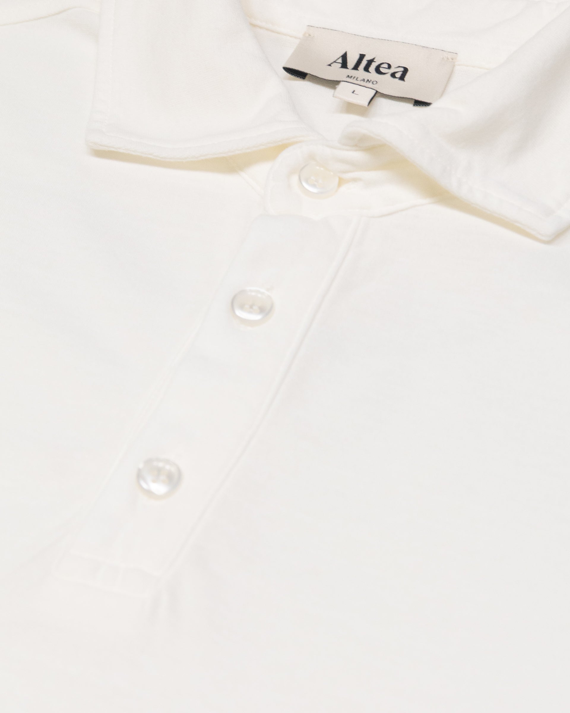 Altea Greg polo in cotone bianco regular