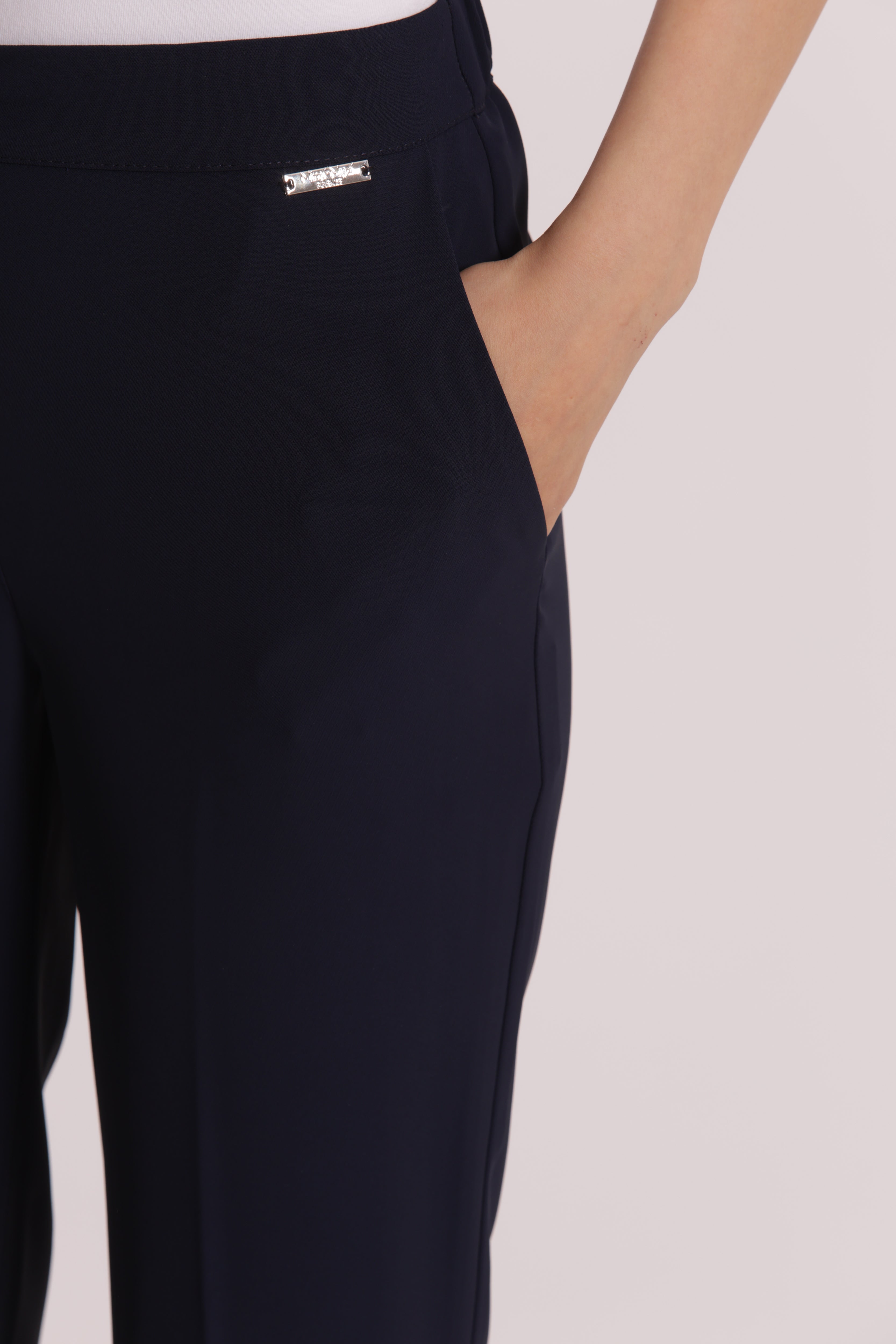 Mimi Mua Pantalone Elastico in Vita pantaloni elasticizzato