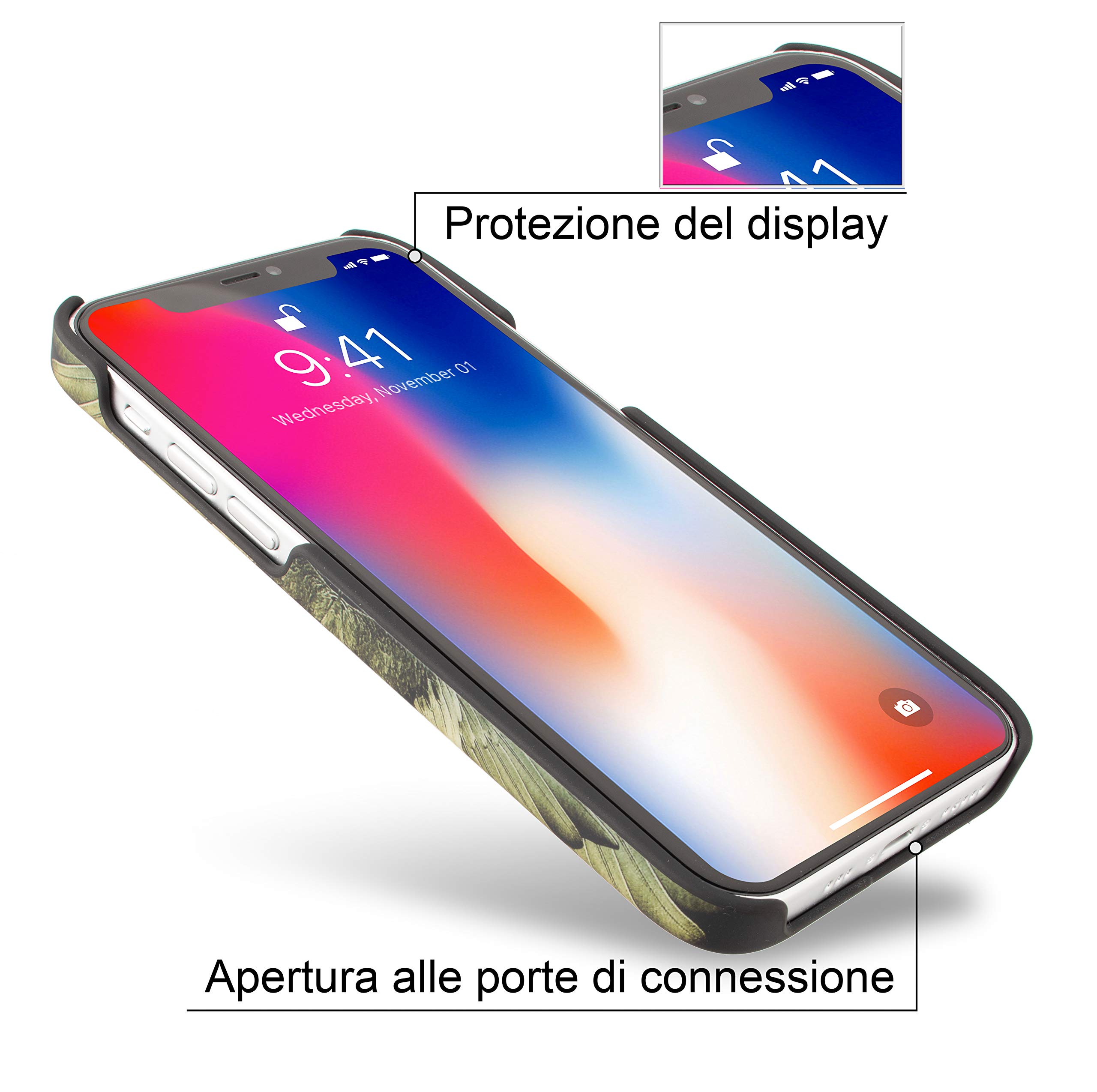 Marcelo Burlon County of Milan cover iPhone 12 Pro + vetro slim