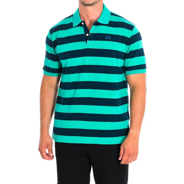 La Martina TMP327-JS314 polo uomo manica corta a righe