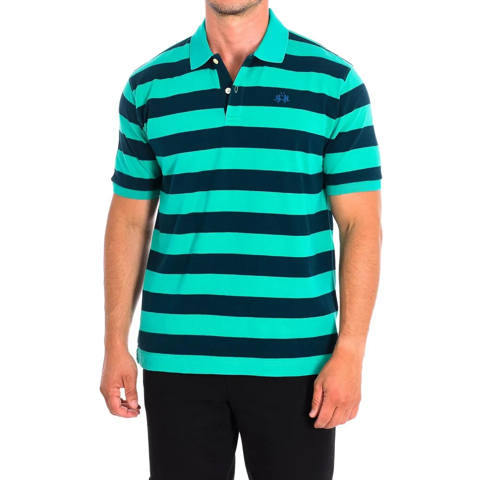 La Martina TMP327-JS314 polo uomo manica corta a righe