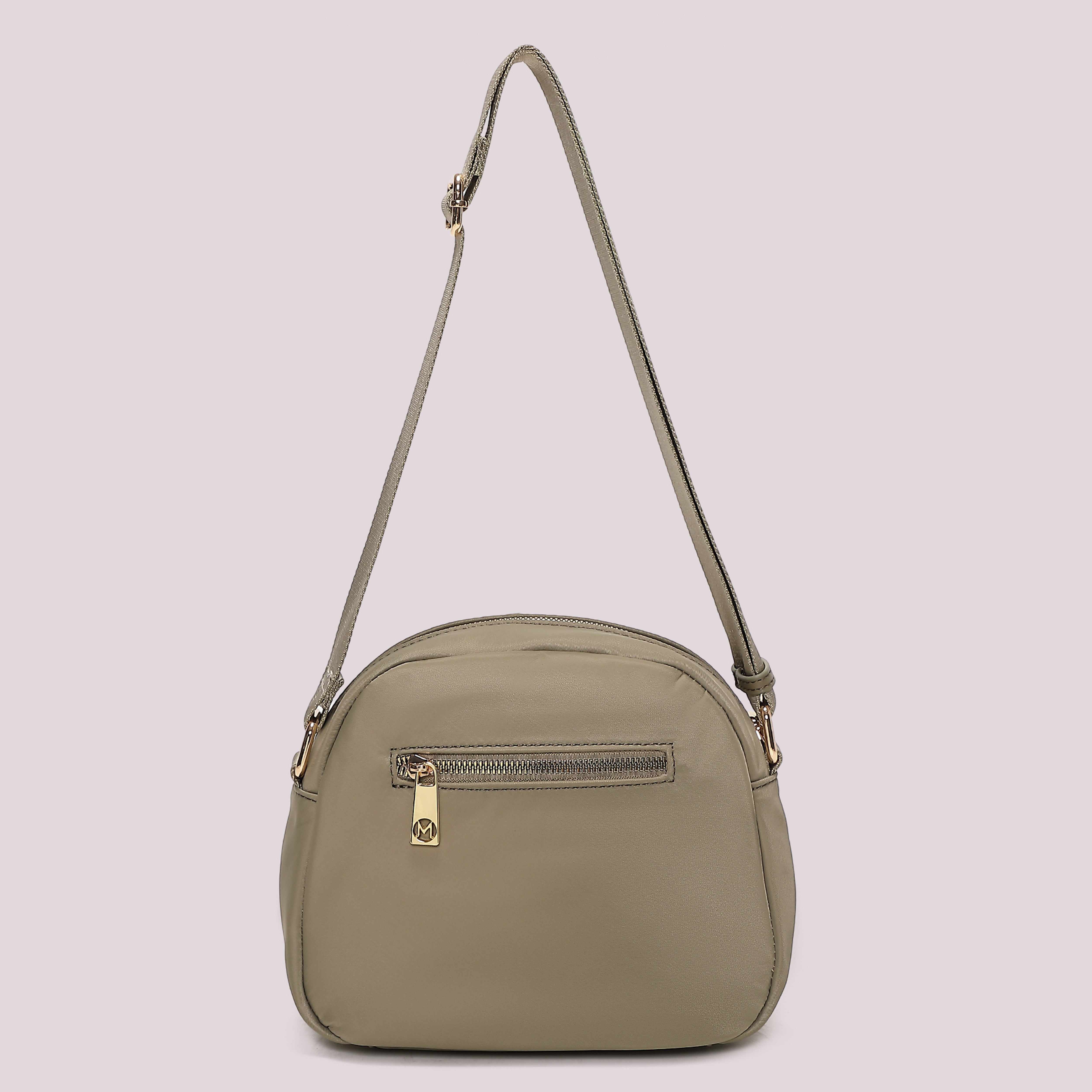 Mimi Mua borsa a tracolla in nylon nero