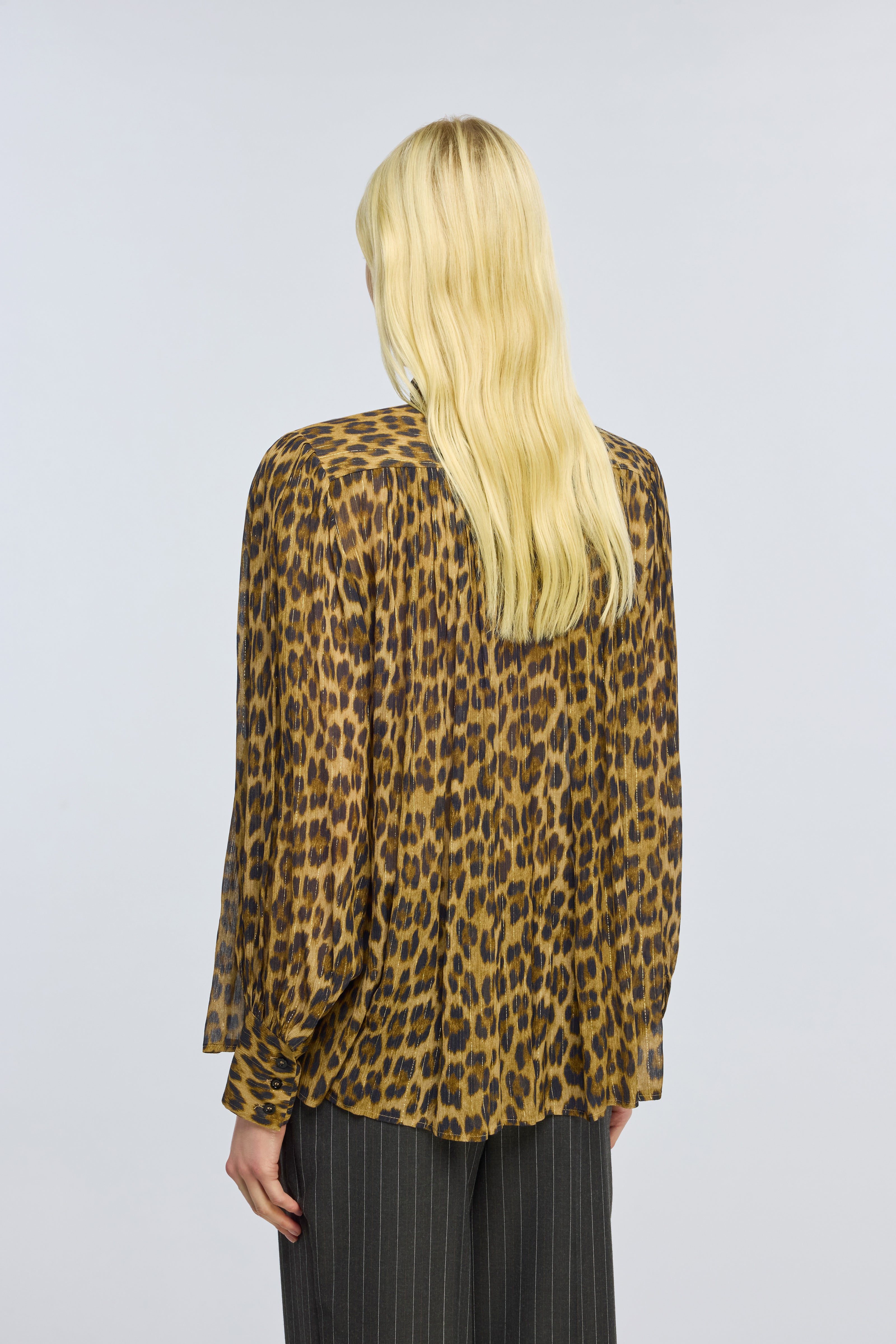 Semicouture Dottie blusa viscosa maculata