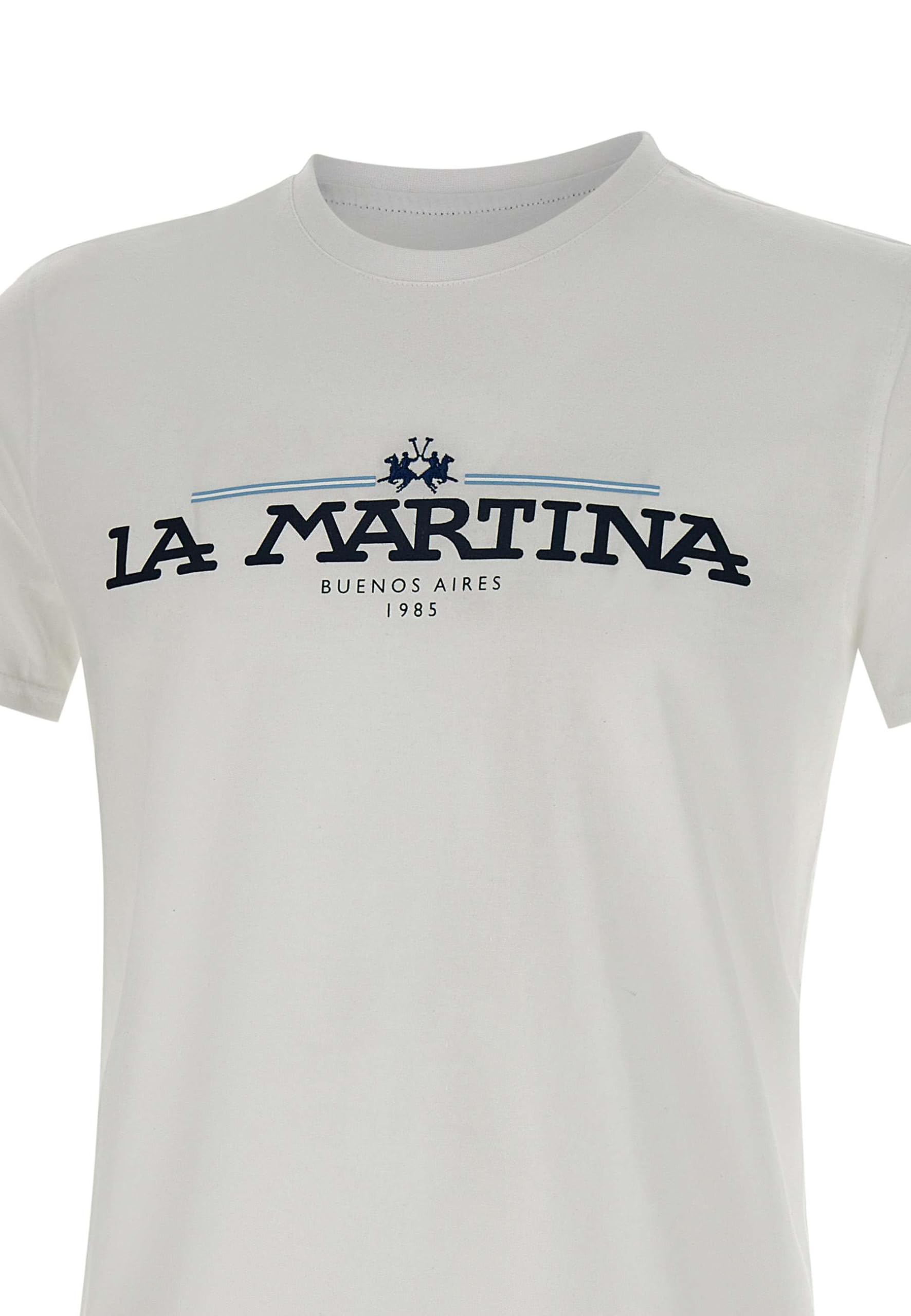 La Martina t-shirt uomo jersey cotone regular