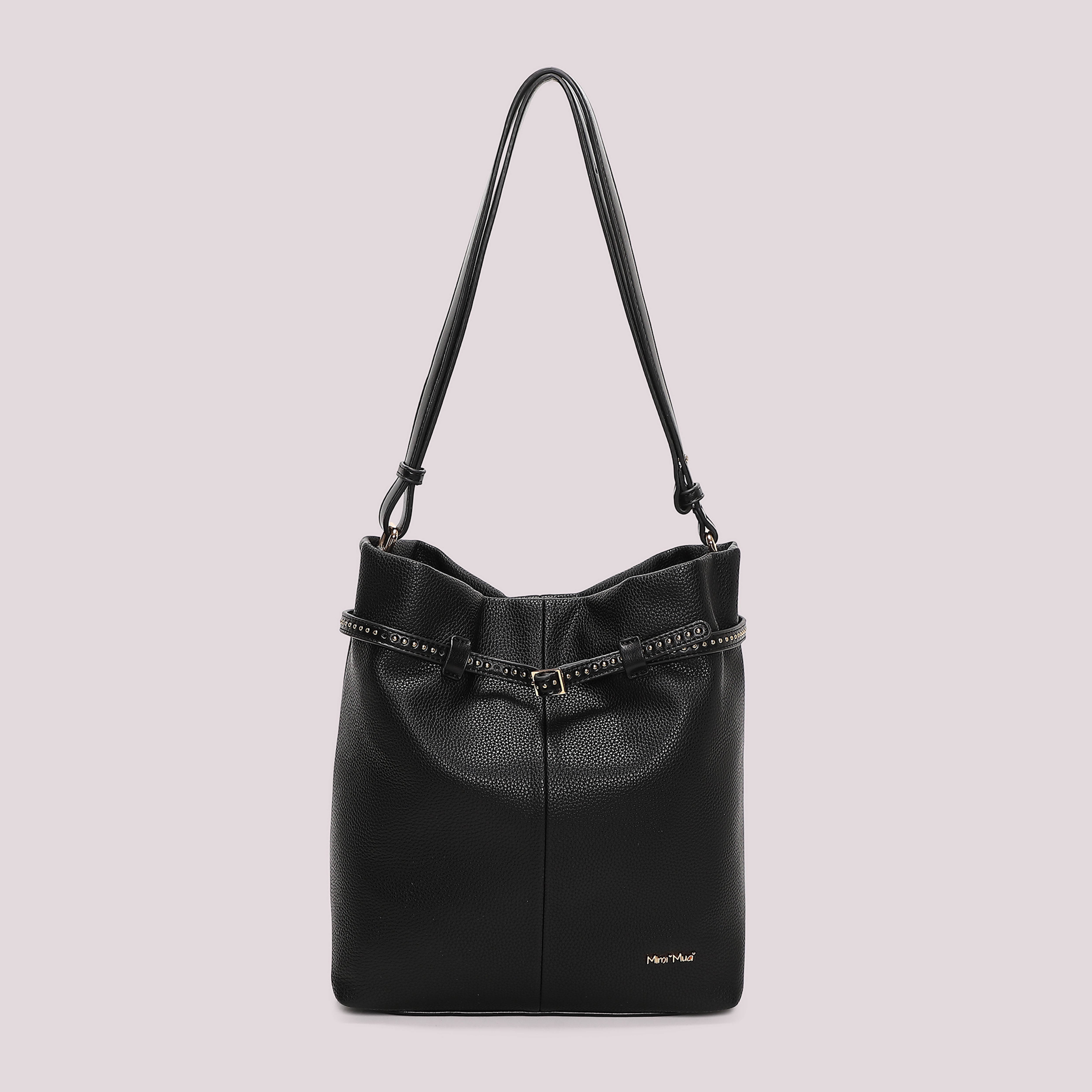 Mimi Mua Borsa a Spalla con Cinturino Bianca