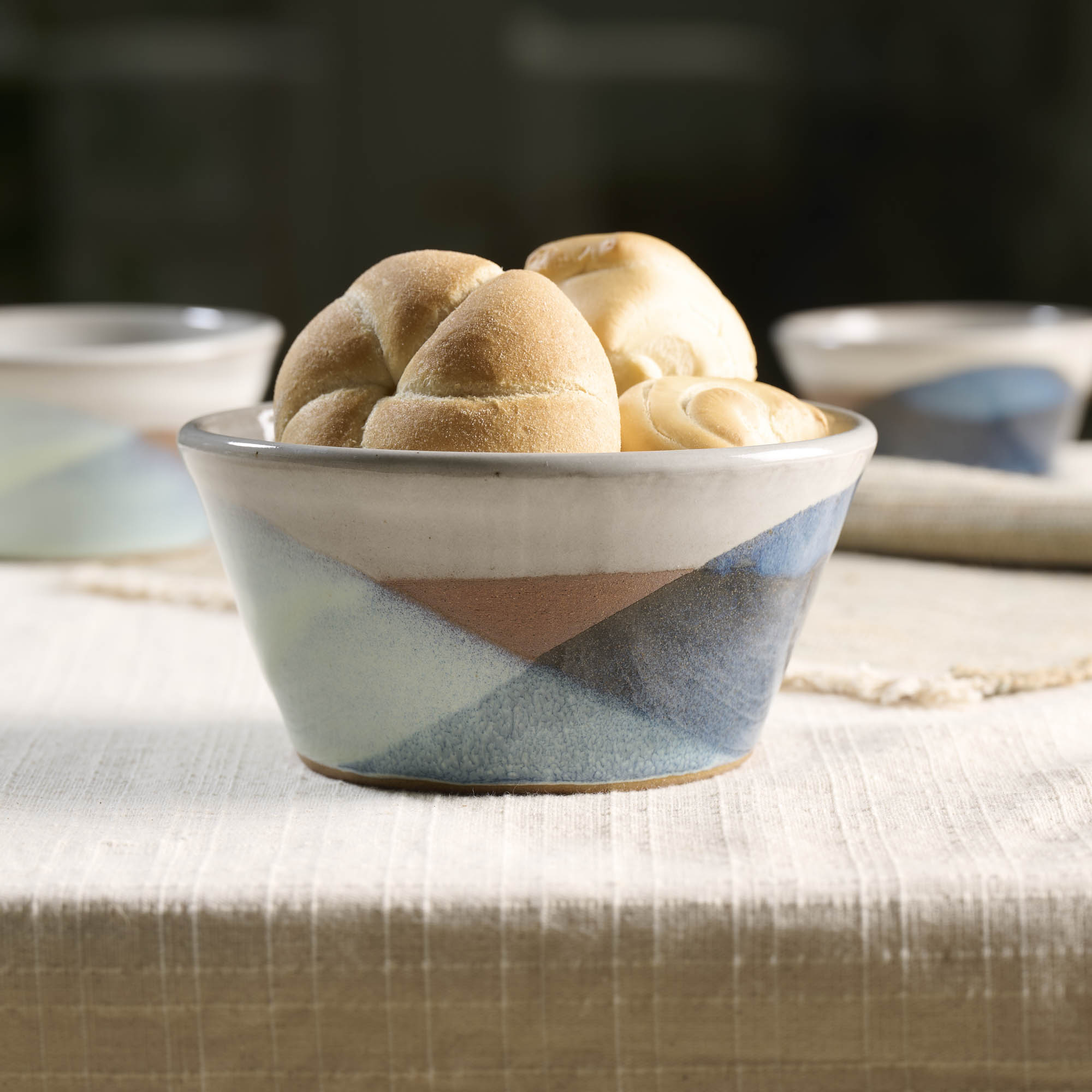 On Earth Voile terrina gres blu 15,5 cm