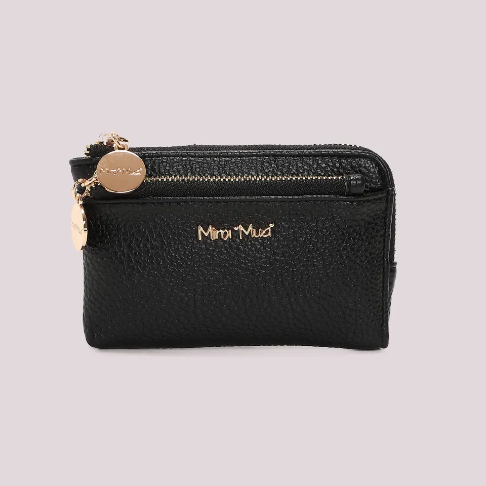 Mimi Mua Portafoglio Piccolo Basic Nero compatto