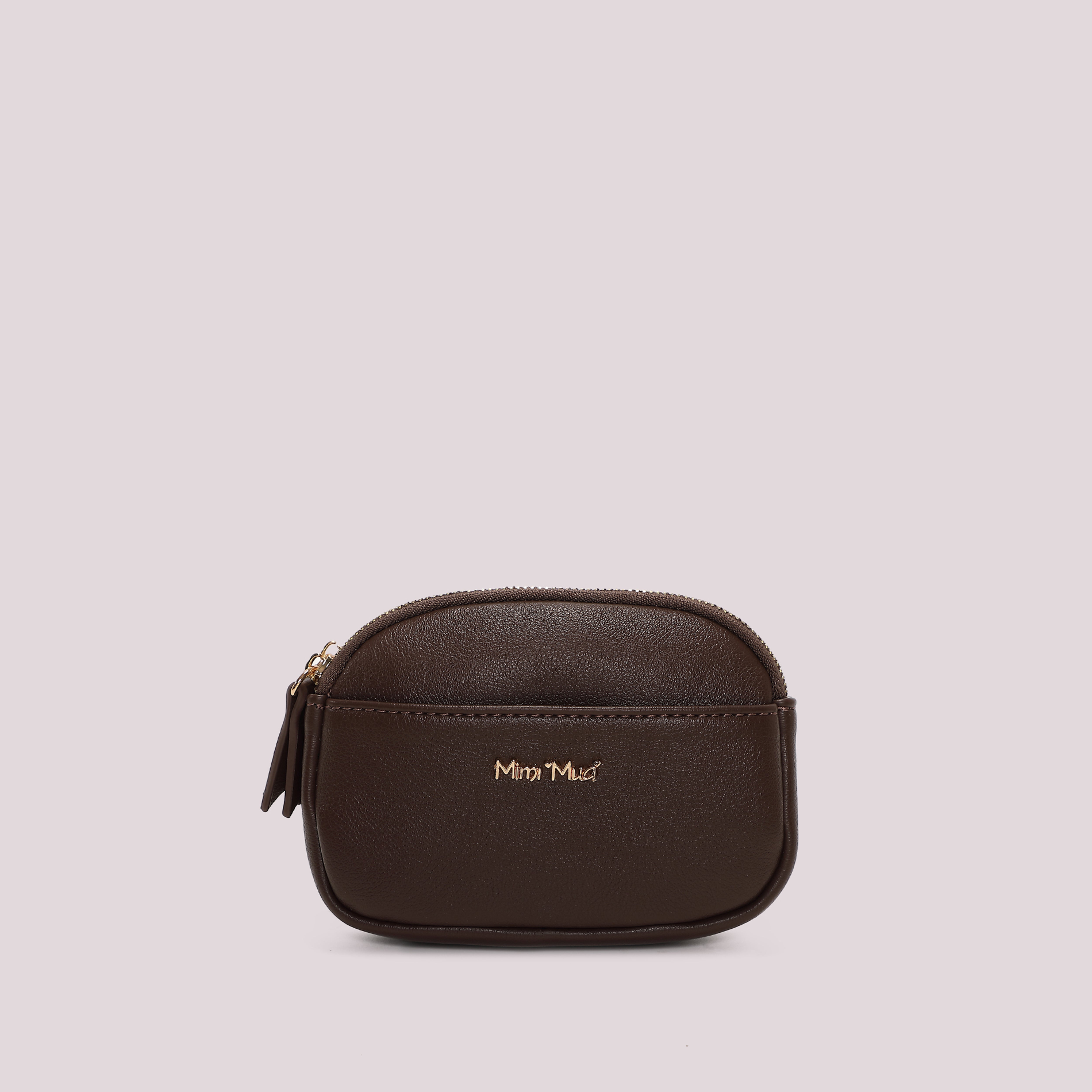 Mimi Mua Basic portamonete stondato ecopelle