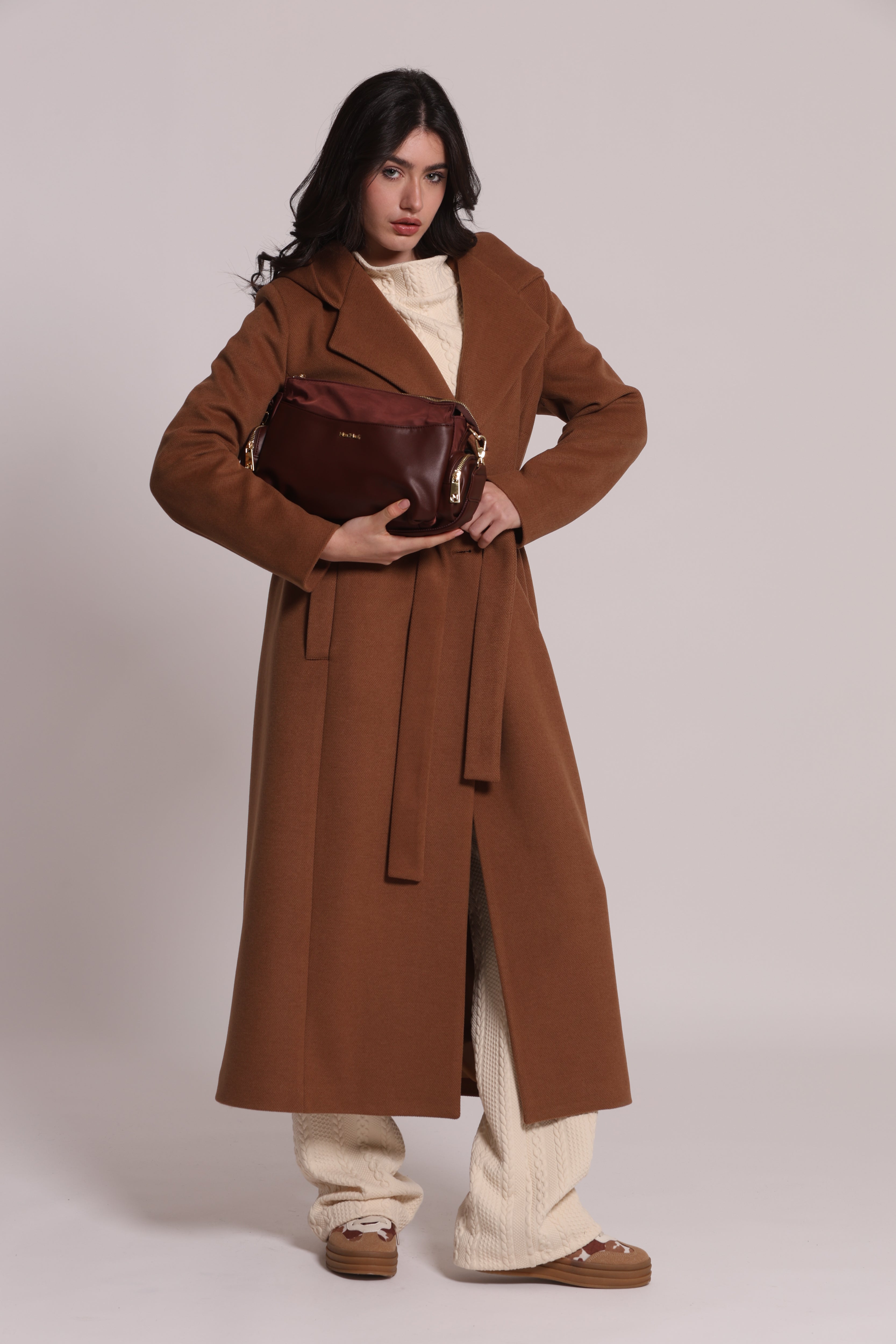 Mimi Mua Borsa a Tracolla in Nylon Nera