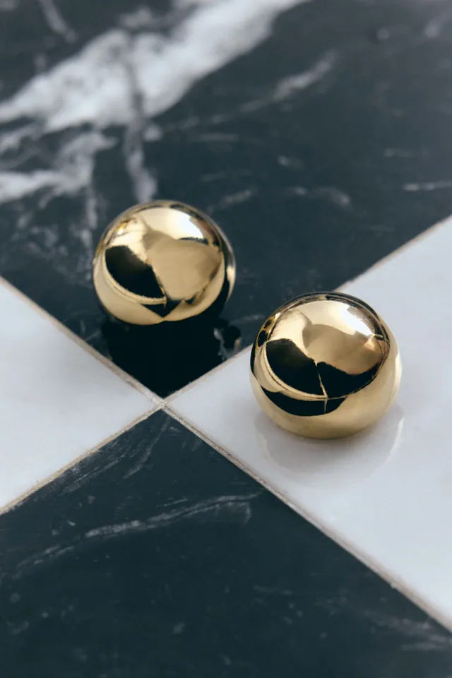 Semicouture Kaley orecchini ottone oro