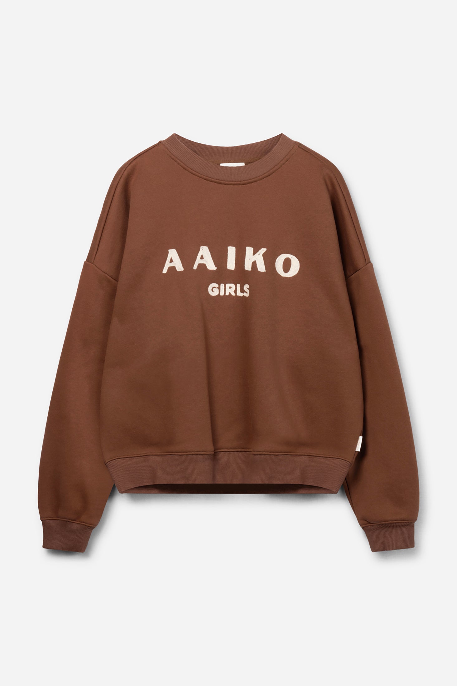 Aaiko Zena Felpa marrone fudge vestibilità comoda