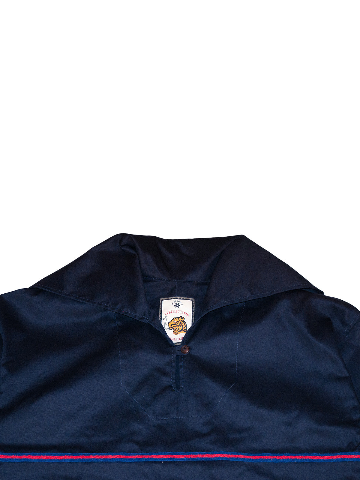 GiglioTigrato Northsentinel VR1 felpa cappuccio blu navy cotone