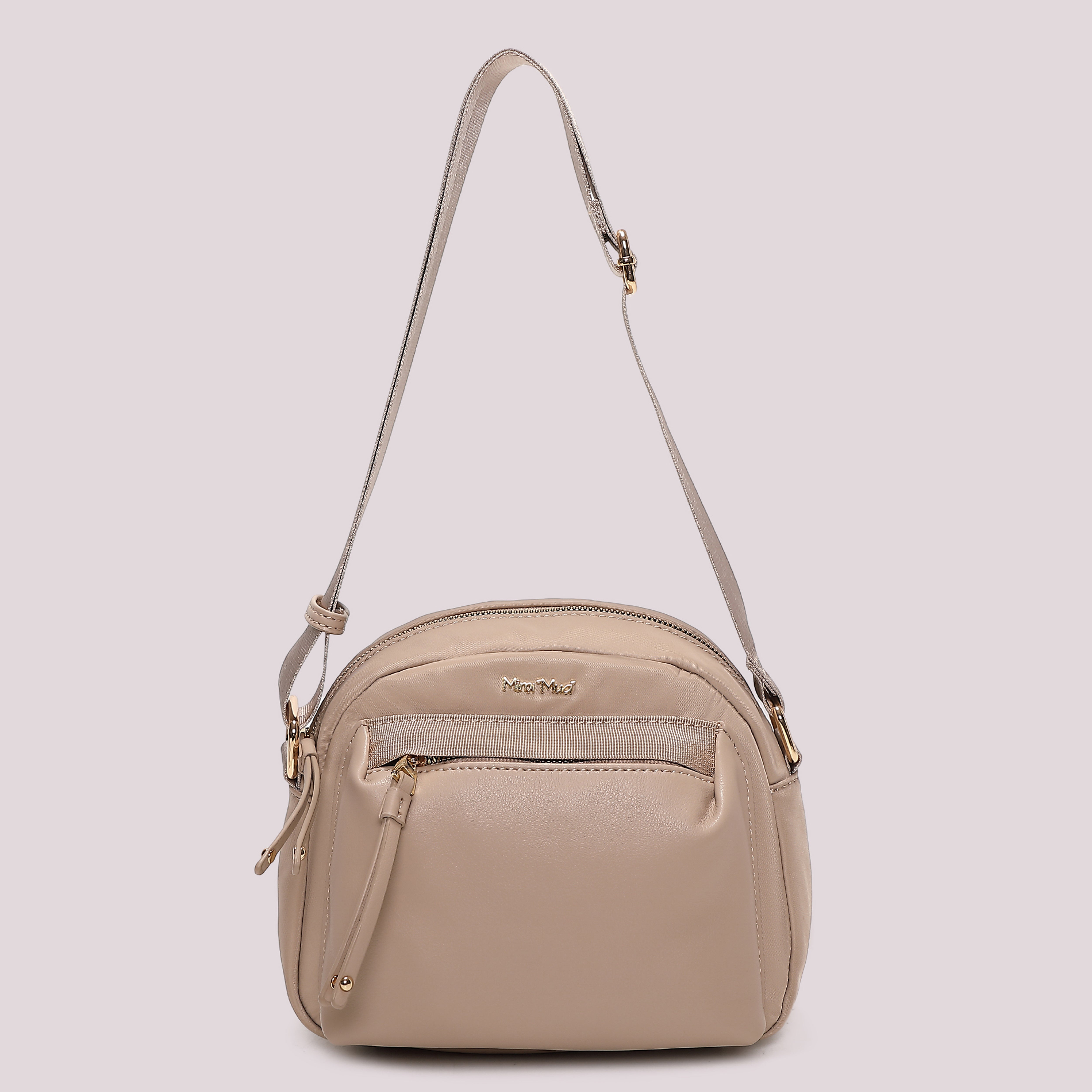 Mimi Mua borsa a tracolla in nylon nero