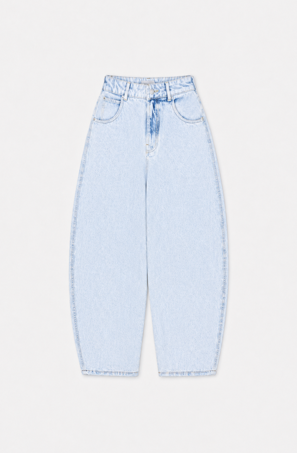 Aaiko Sacha jeans barrel azzurri vita alta