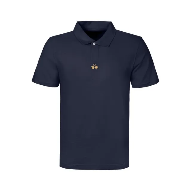La Martina CCMP05 JS259 polo uomo blu navy