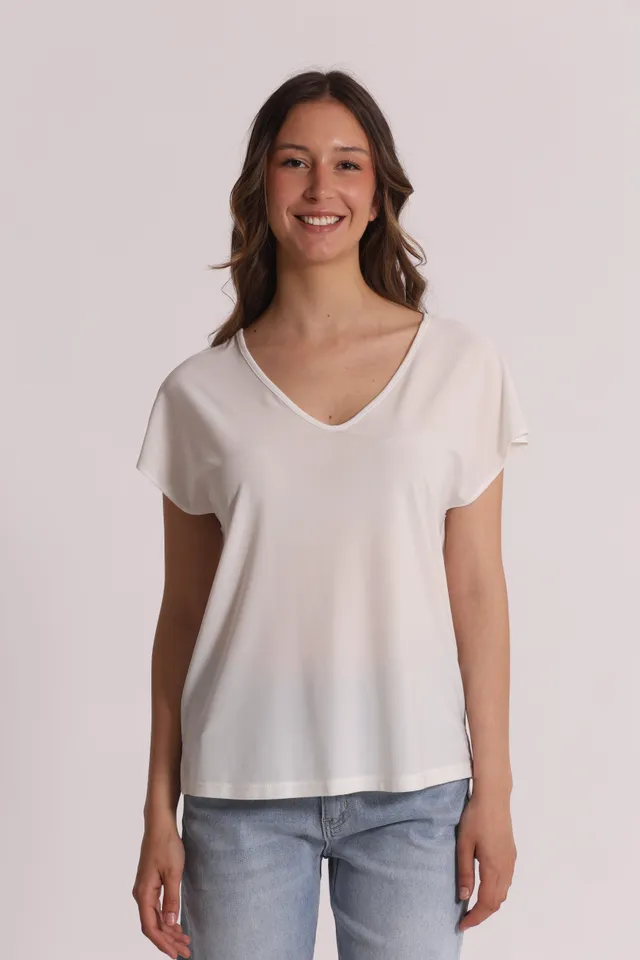 Mimi Mua Blusa in Ity Blusa Jersey Elasticizzata