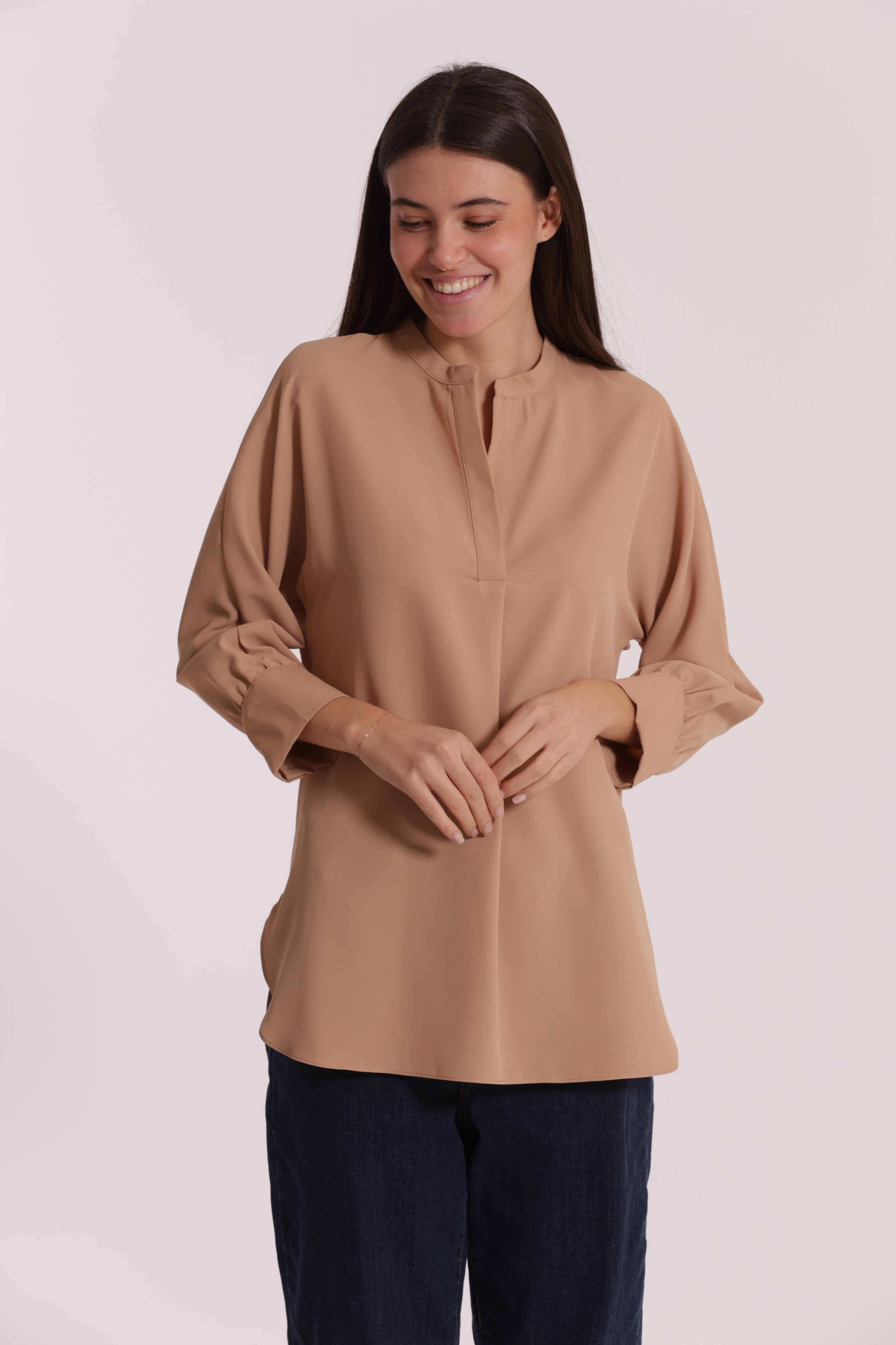 Mimi Mua Blusa Over Solton Nera Morbida