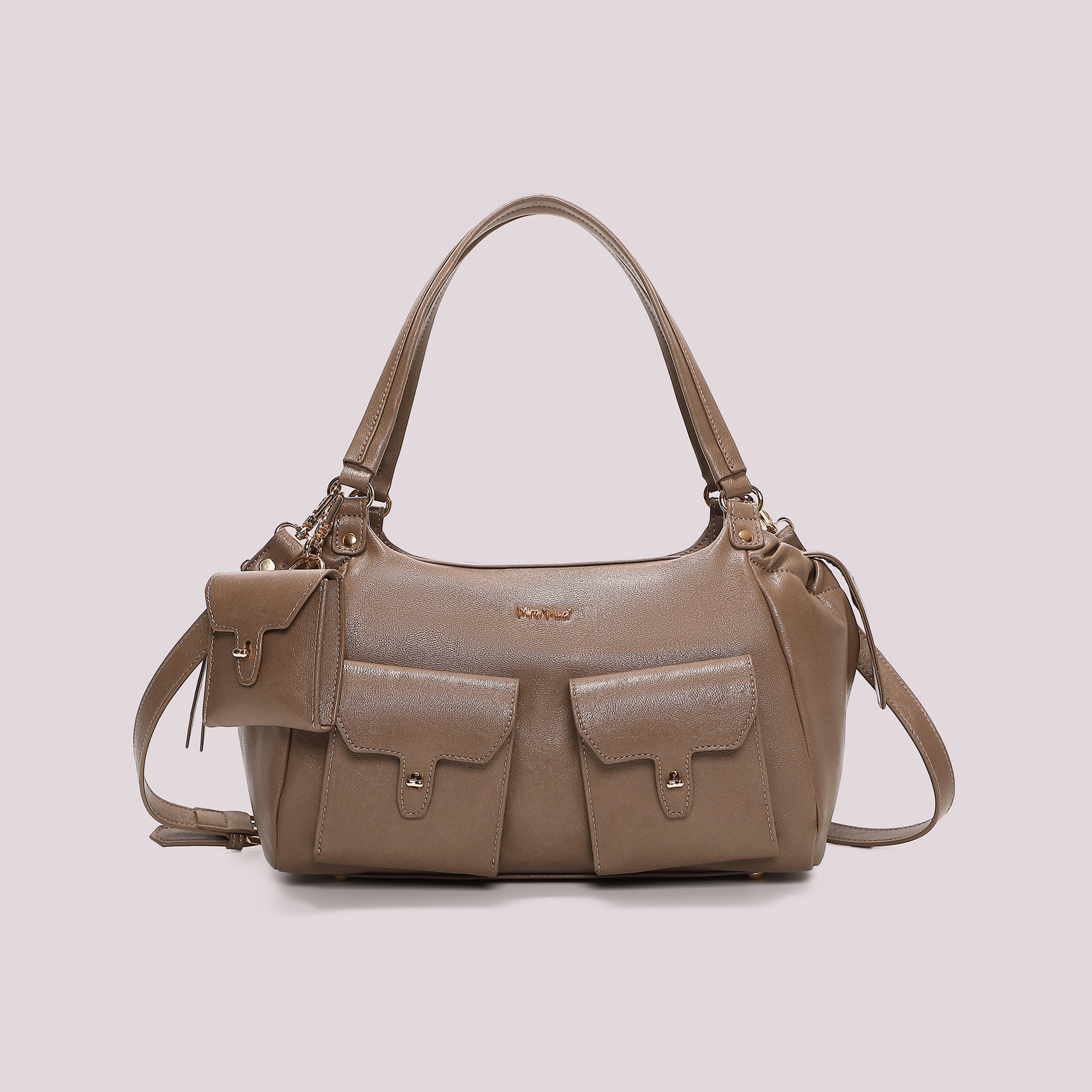 Mimi Mua borsa a braccio con tasche nero
