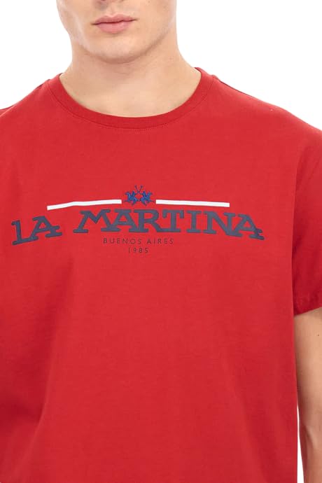 La Martina MAR303 JS388 t-shirt cotone regular