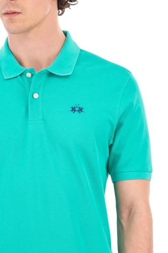 La Martina polo BPMP01 regular fit verde uomo S