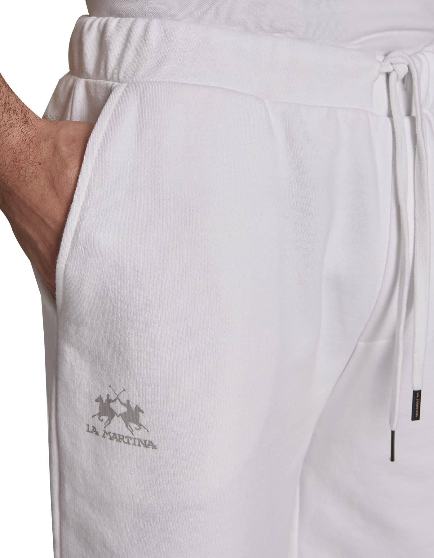 La Martina bermuda uomo cotone regular fit 3XL bianco