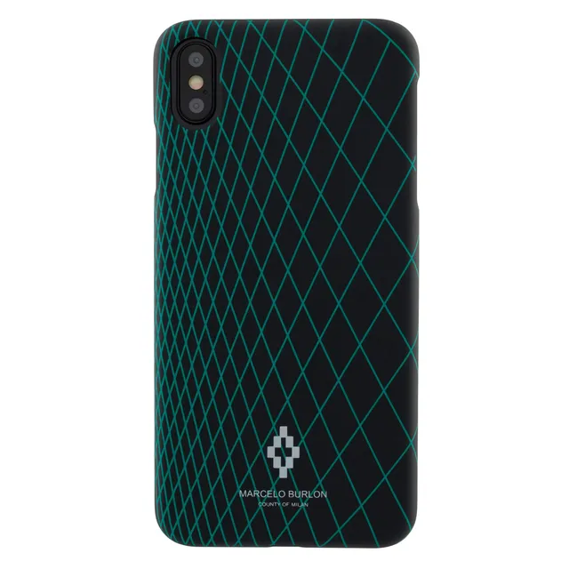 Marcelo Burlon County of Milan cover iPhone XS Max vetro