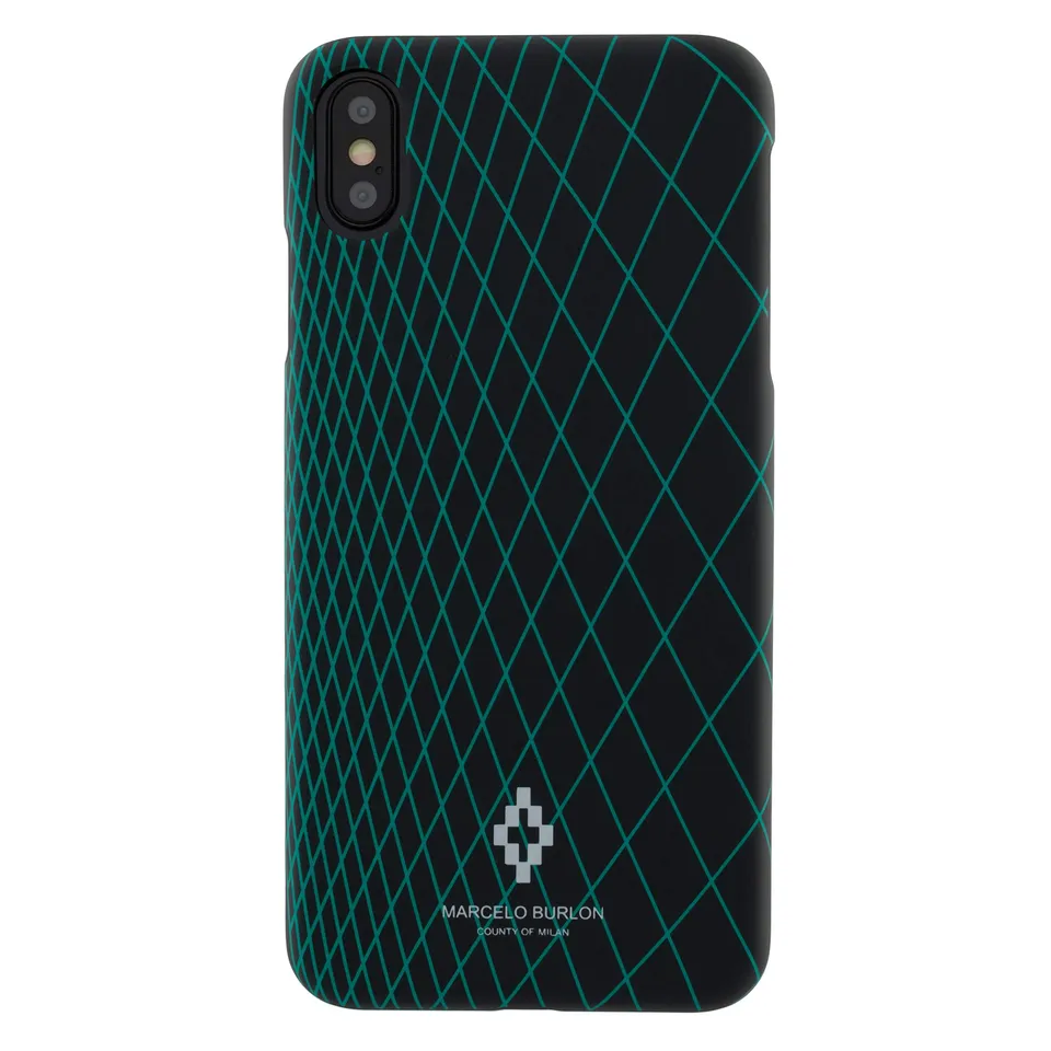 Marcelo Burlon County of Milan cover iPhone XS Max vetro
