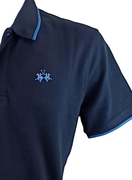 La Martina Anthony Polo Uomo Blu Navy S Regular Fit