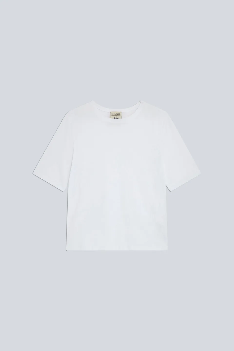 Semicouture Pauline CNTJ02 t-shirt bianca cotone