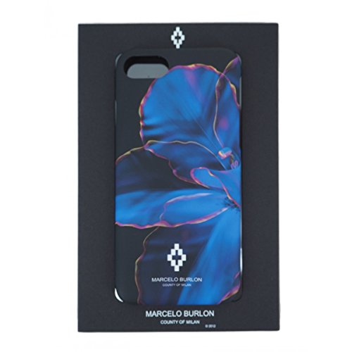 Marcelo Burlon Blue Flower cover iPhone 6/7/8 rigida
