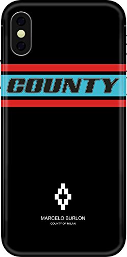 Marcelo Burlon Color Band cover iPhone X gommata
